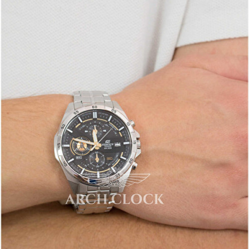 Парні годинники Casio EFR-556D-1AVUEF & SHE-4559GBL-7AUDF