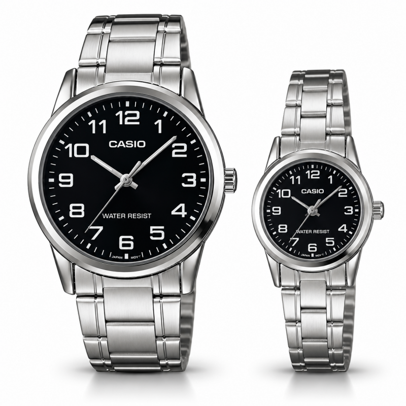 Парные часы Casio MTP-V001D-1BUDF & LTP-V001D-1B, фото 1