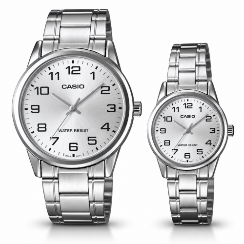 Парні годинники Casio MTP-V001D-7BUDF & LTP-V001D-7B
