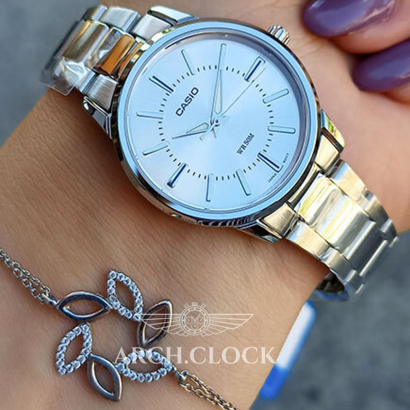 Парні годинники Casio MTP-1303D-7AVEF & LTP-1303D-7AVEF, фото 8
