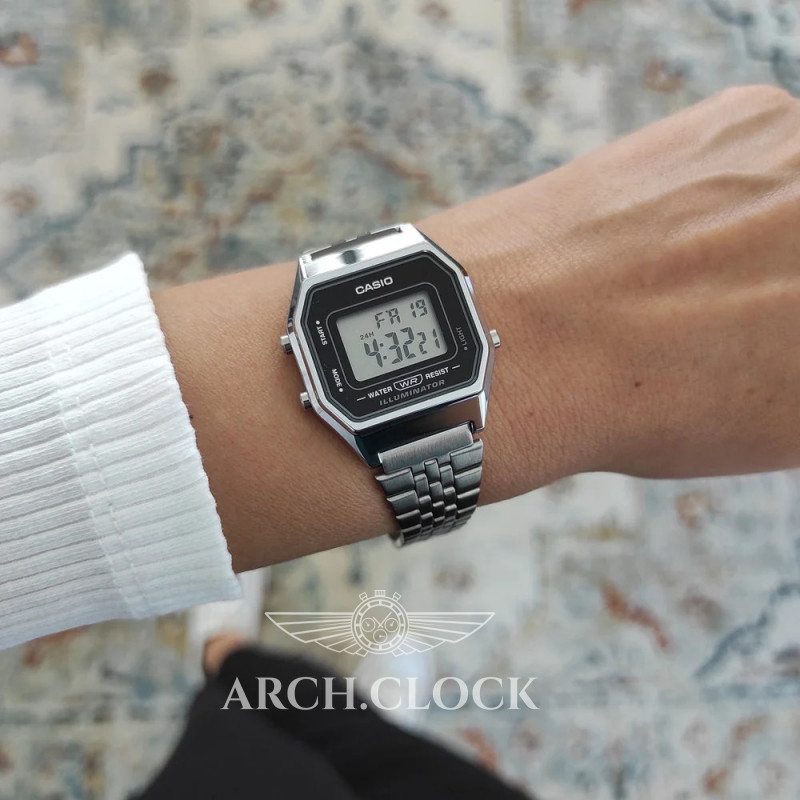 Парні годинники Casio A168WA-1YES & LA680WA-1EF, фото 7