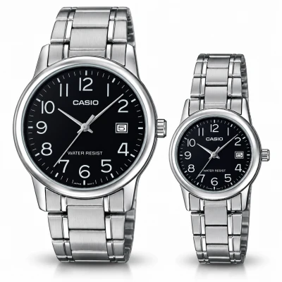 Парные часы Casio MTP-V002D-1BUDF & LTP-V002D-1BUDF