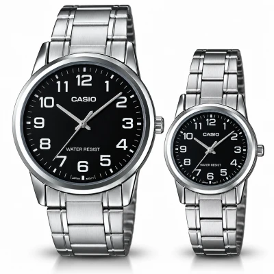 Парные часы Casio MTP-V001D-1BUDF & LTP-V001D-1BUDF