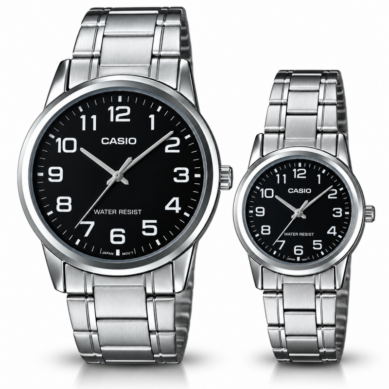 Парные часы Casio MTP-V001D-1BUDF & LTP-V001D-1BUDF, фото 1