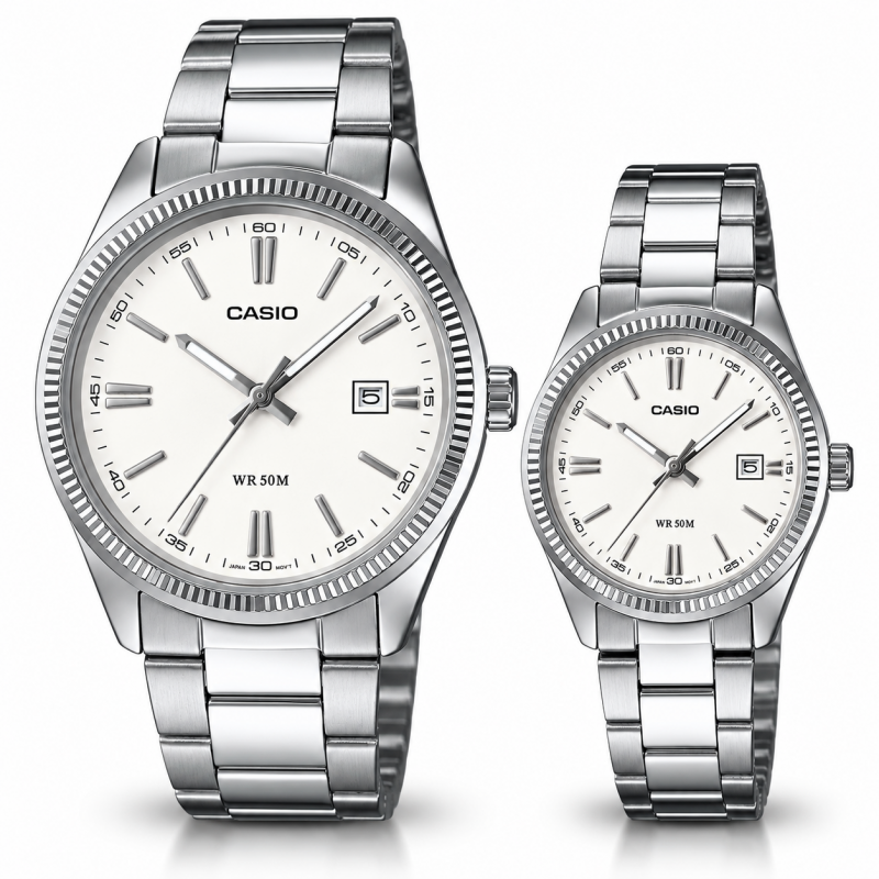 Парні годинники Casio MTP-1302PD-7A1VEF & LTP-1302PD-7A1VEG, фото 1