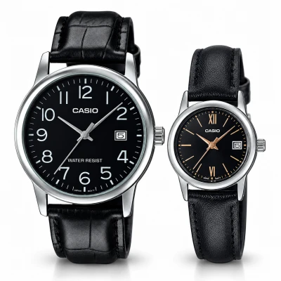 Парные часы Casio MTP-V002L-1B & LTP-V002L-1B3