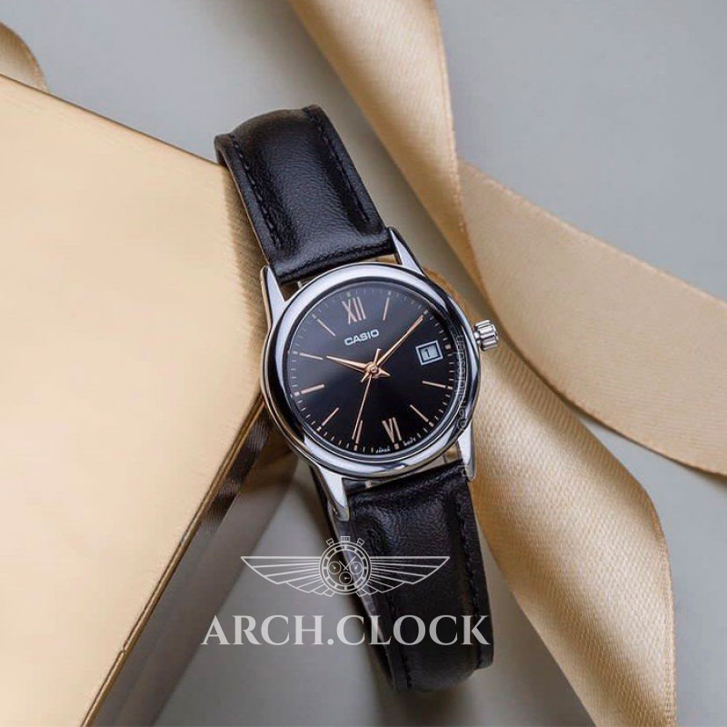 Парні годинники Casio MTP-V002L-1B & LTP-V002L-1B3, фото 6