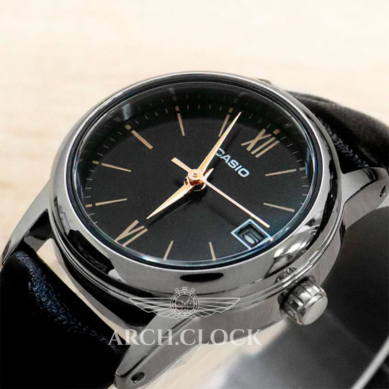 Парні годинники Casio MTP-V002L-1B & LTP-V002L-1B3, фото 8
