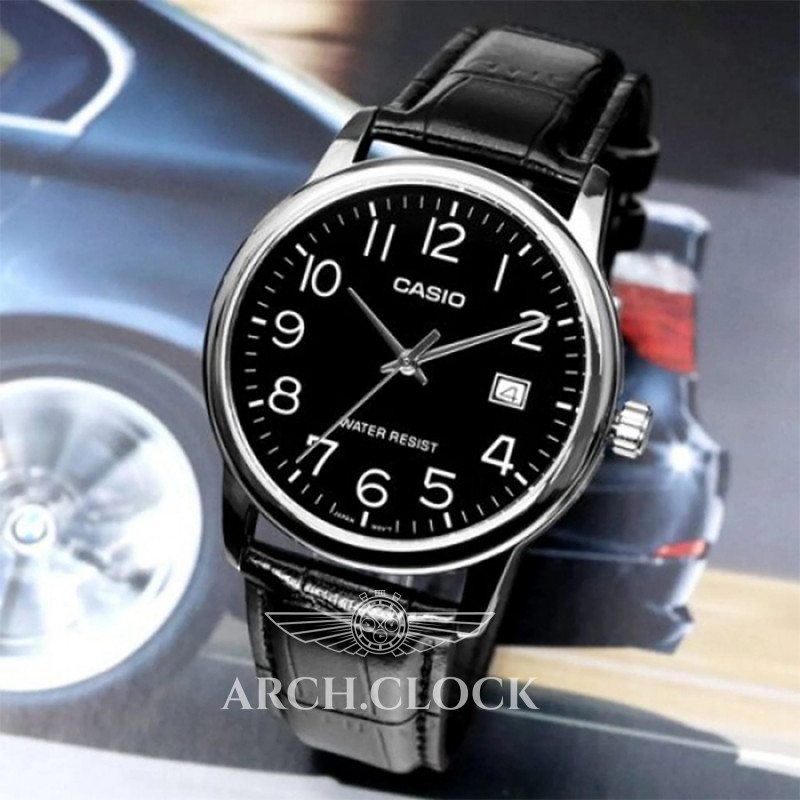Парні годинники Casio MTP-V002L-1B & LTP-V002L-1B3, фото 5