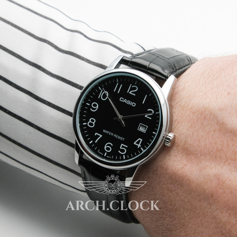 Парні годинники Casio MTP-V002L-1B & LTP-V002L-1B3, фото 3