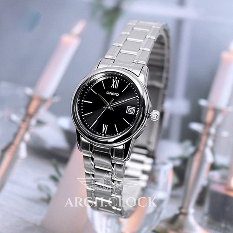 Парные часы Casio MTP-V002D-1B3 & LTP-V002L-1B3, фото 7