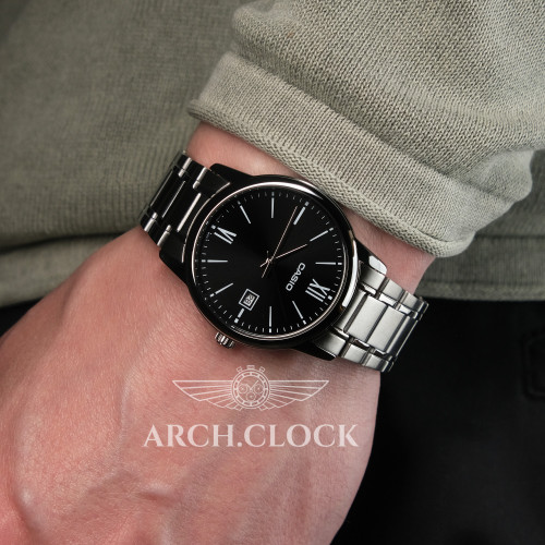 Парні годинники Casio MTP-V002D-1B3 & LTP-V002D-1B3