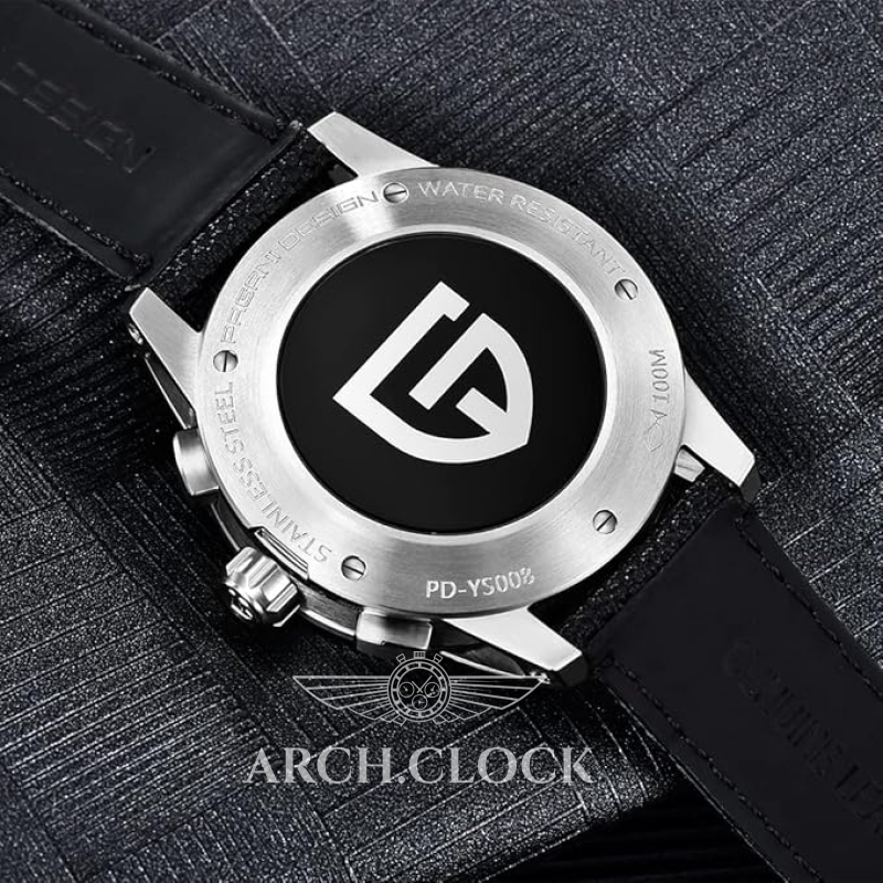 Годинник Pagani Design YS008 Silver-Black, фото 3