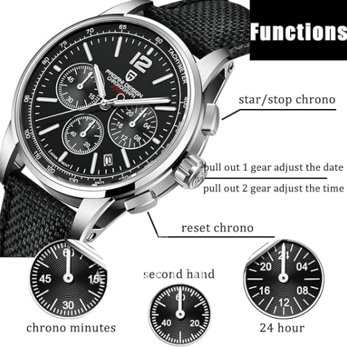 Pagani Design YS008 Silver-Black