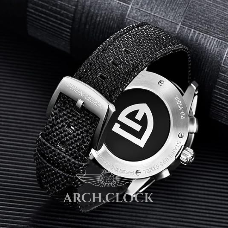 Годинник Pagani Design YS008 Silver-Black, фото 6
