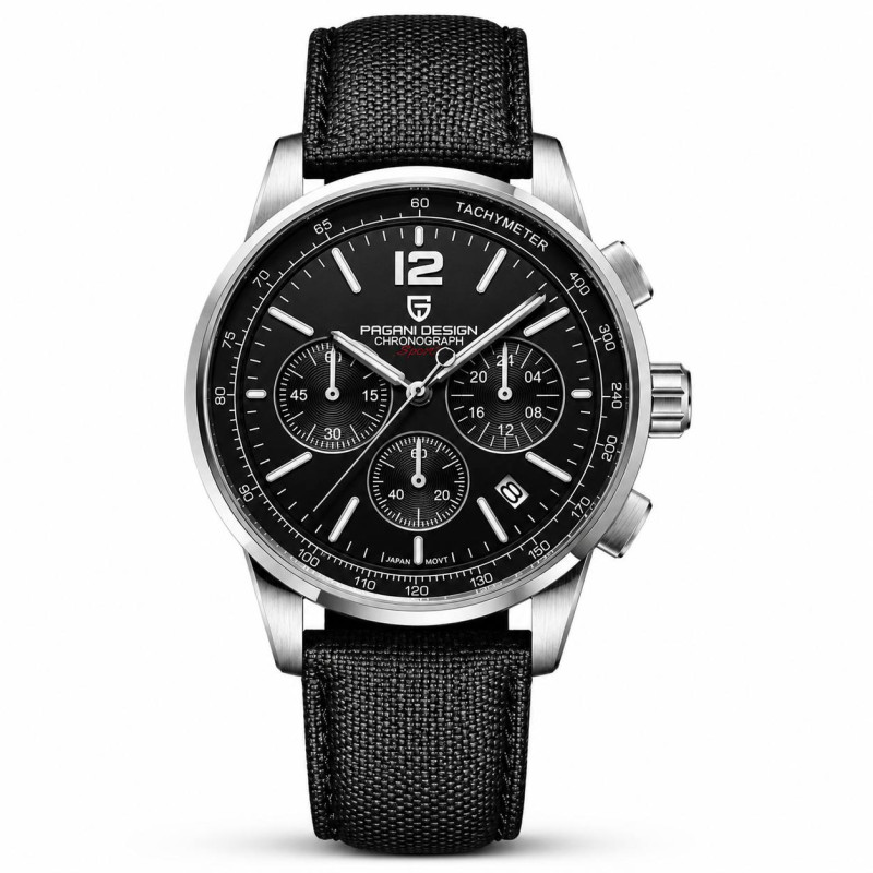 Годинник Pagani Design YS008 Silver-Black, фото 1