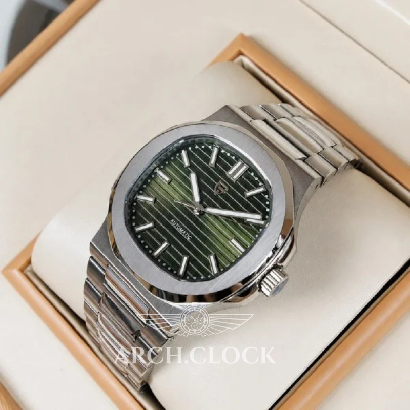 Годинник Pagani Design PD-1728 Silver-Green, фото 5