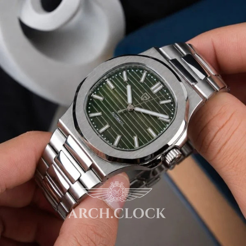 Годинник Pagani Design PD-1728 Silver-Green, фото 8
