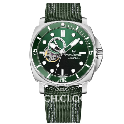 Pagani Design PD-1736 Silver-Green