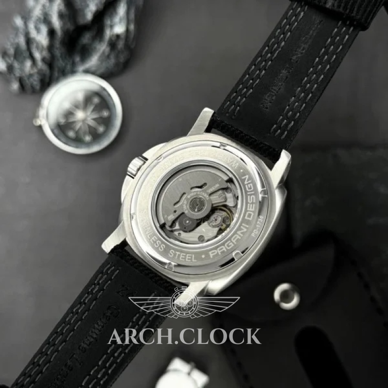 Часы Pagani Design PD-1736 Silver-Black, фото 6