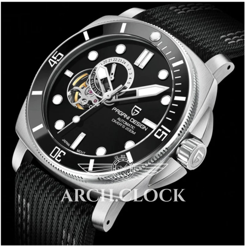 Pagani Design PD-1736 Silver-Black