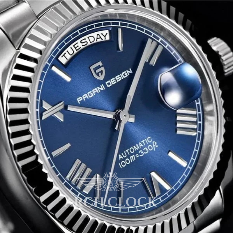 Годинник Pagani Design PD-1752 Silver-Blue, фото 2