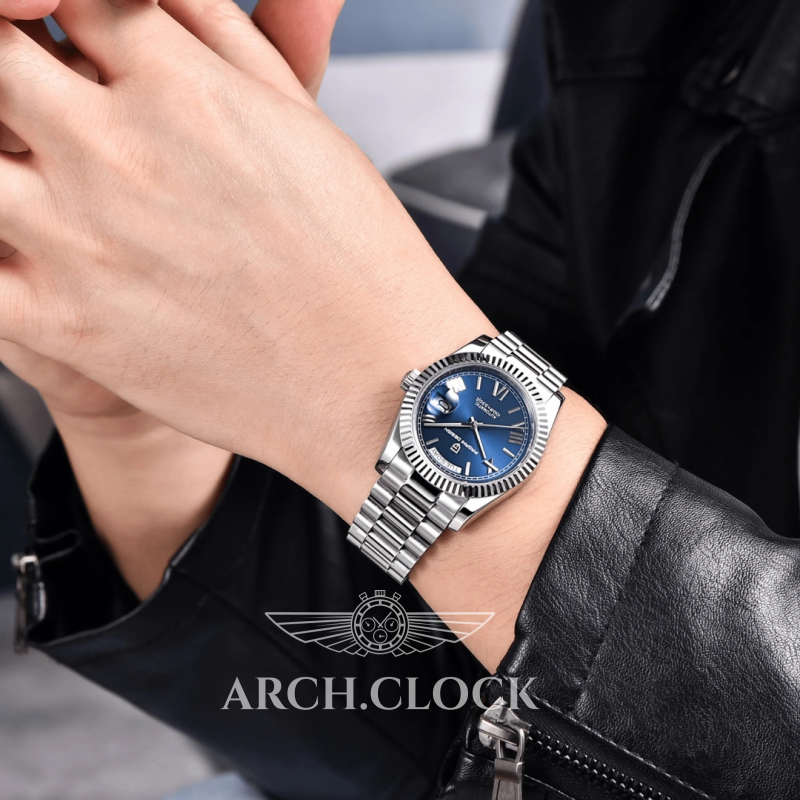 Годинник Pagani Design PD-1752 Silver-Blue, фото 5
