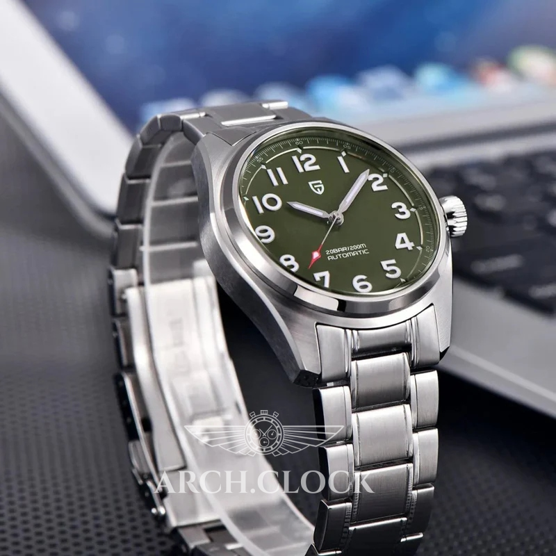 Годинник Pagani Design PD-1717 Silver-Green, фото 8