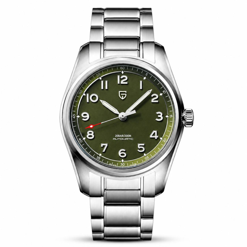 Годинник Pagani Design PD-1717 Silver-Green, фото 1