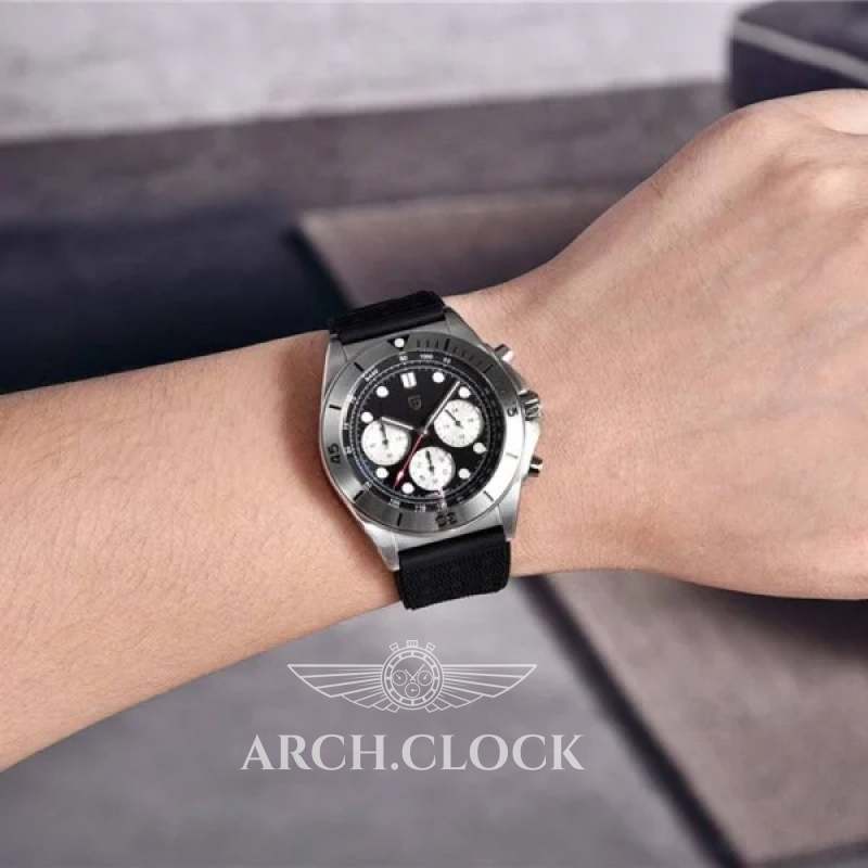 Часы Pagani Design PD-1705-1 Silver-Black, фото 5