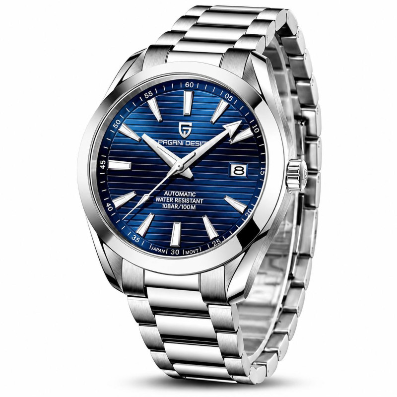 Годинник Pagani Design PD-1688 Silver-Blue, фото 1