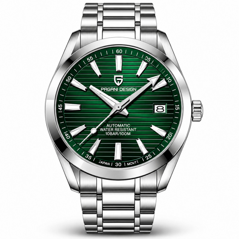 Годинник Pagani Design PD-1688 Silver-Green , фото 1