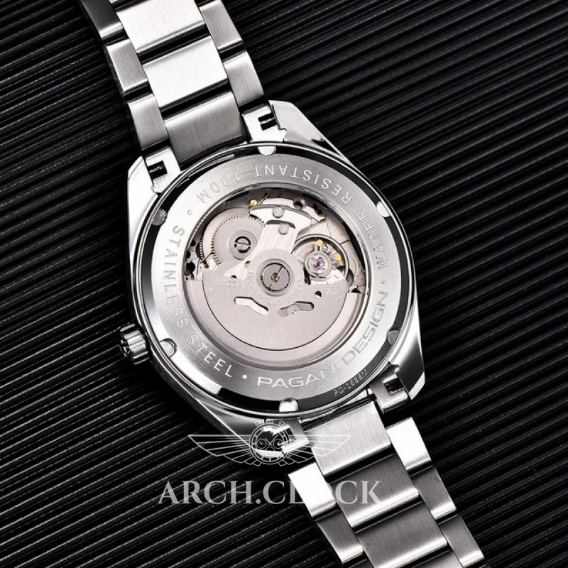 Годинник Pagani Design PD-1688 Silver-Green , фото 5