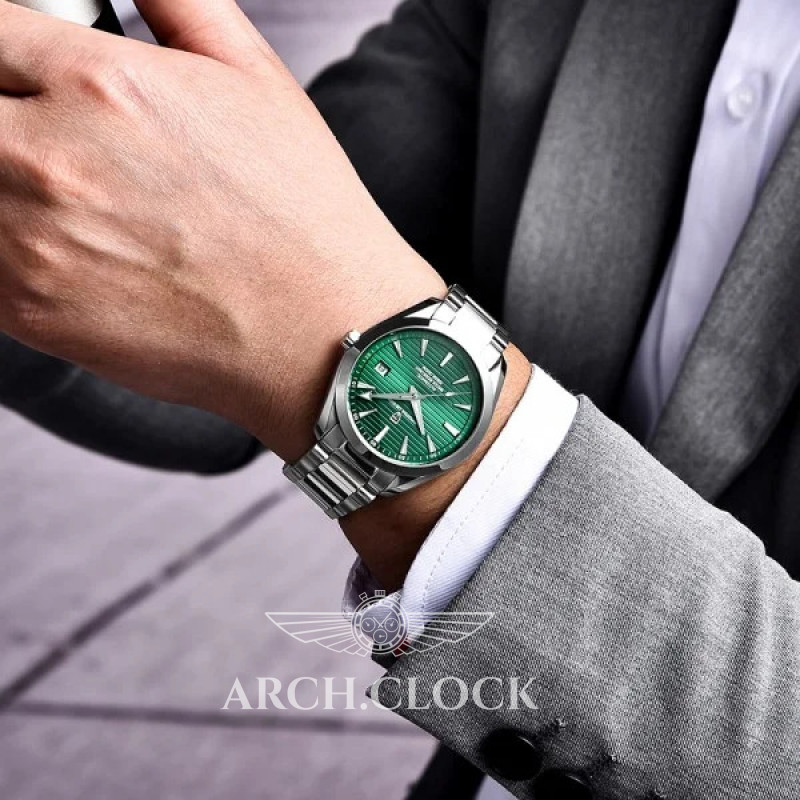 Годинник Pagani Design PD-1688 Silver-Green , фото 4