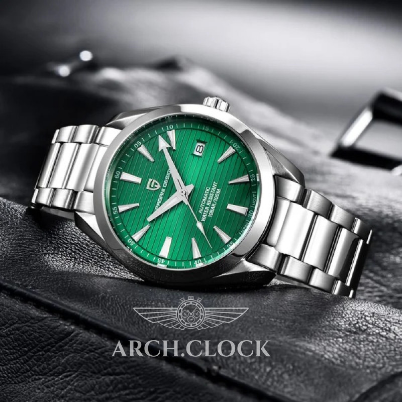 Годинник Pagani Design PD-1688 Silver-Green , фото 2