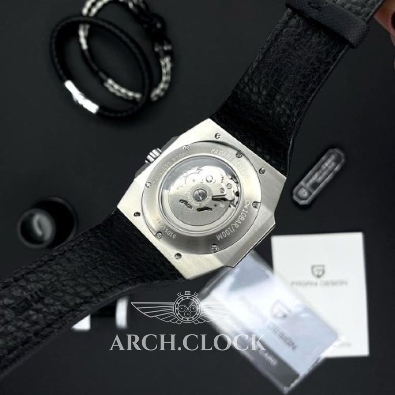 Годинник Pagani Design PD-YS010 Silver-Black-Black, фото 12