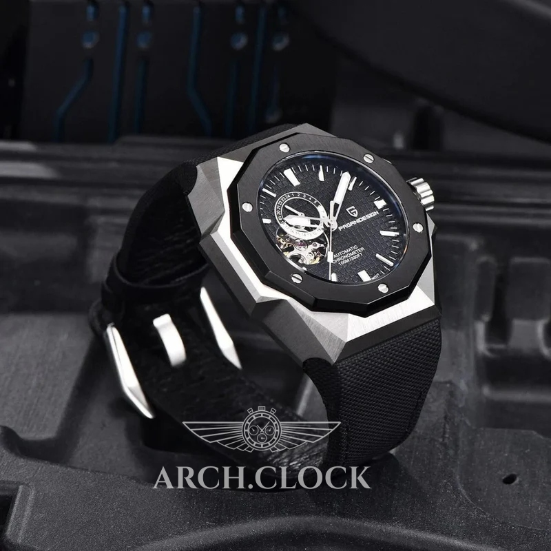 Годинник Pagani Design PD-YS010 Silver-Black-Black, фото 3