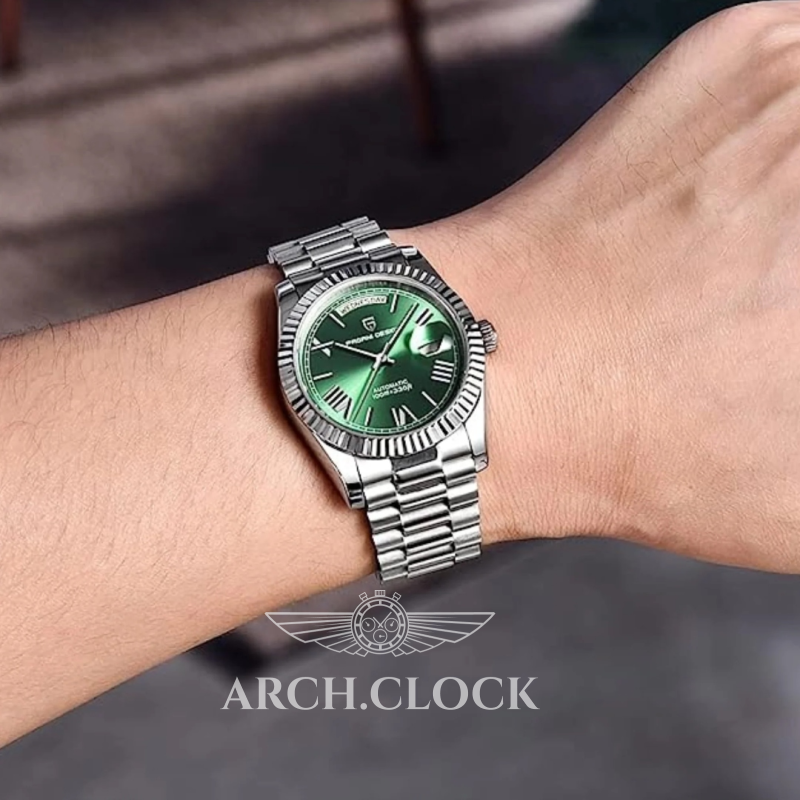 Годинник Pagani Design PD-1752 Silver-Green, фото 5