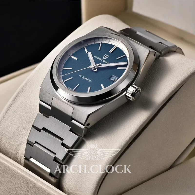 Часы Pagani Design PD-1753 Silver-Blue, фото 10