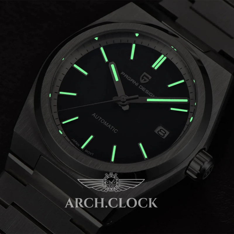 Годинник Pagani Design PD-1753 Silver-Green, фото 8