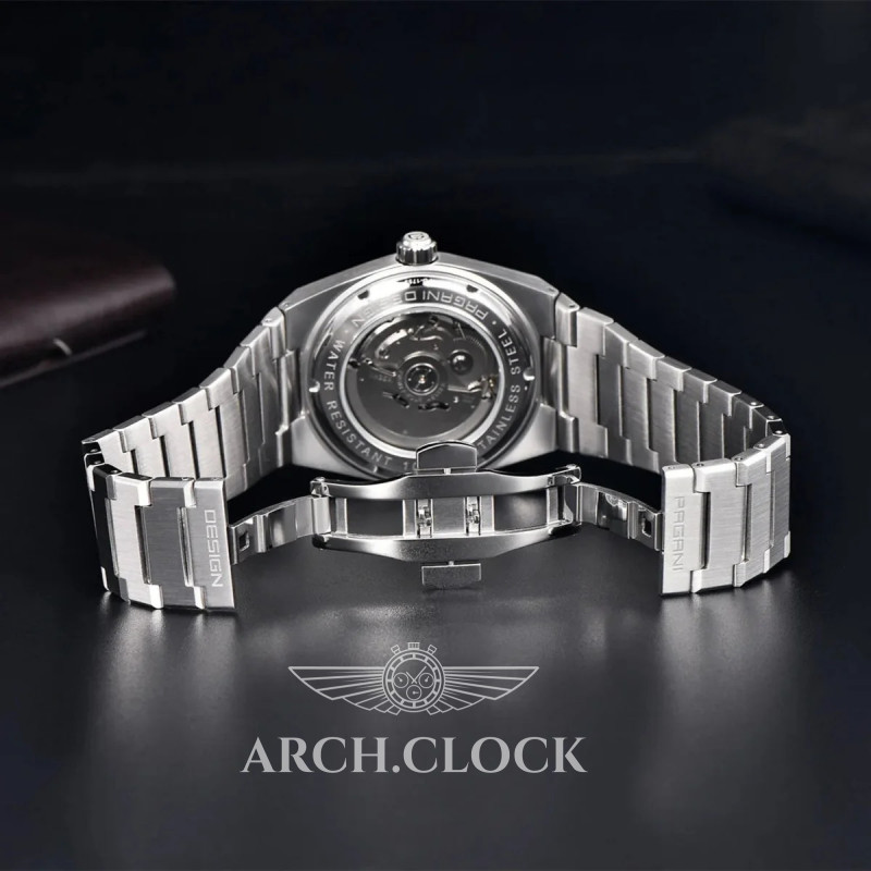 Годинник Pagani Design PD-1753 Silver-Green, фото 9