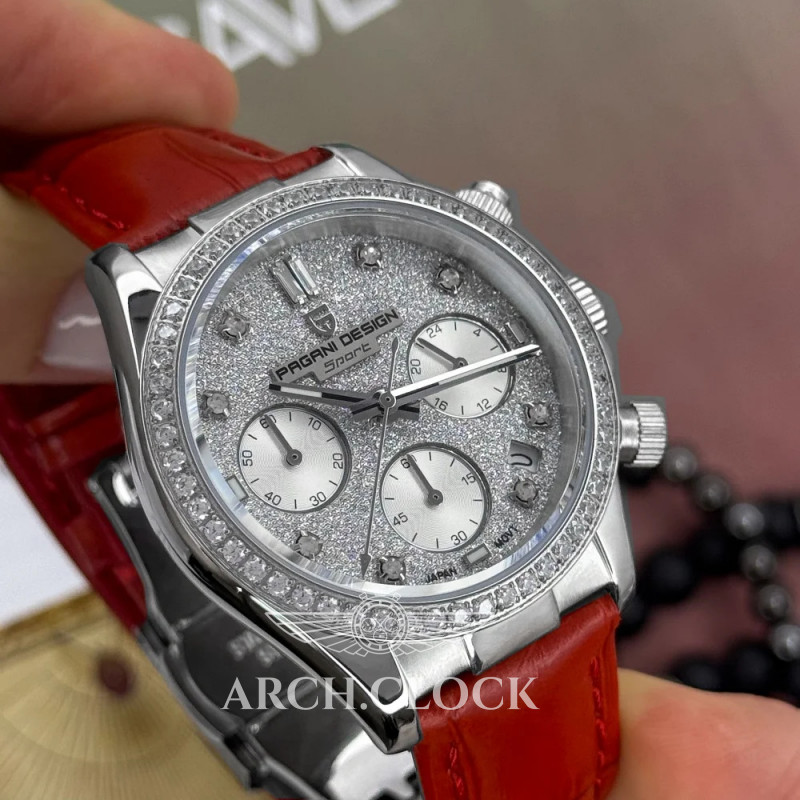 Pagani Design PD-1730 Silver-Red, фото 2