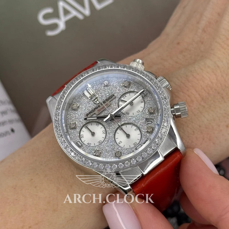 Pagani Design PD-1730 Silver-Red, фото 3
