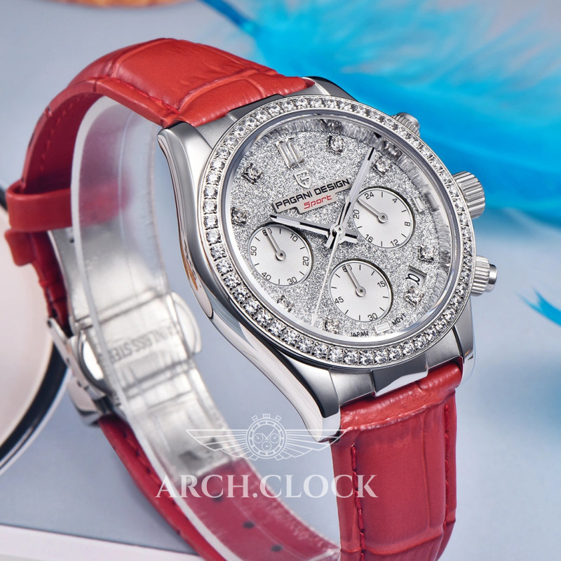 Pagani Design PD-1730 Silver-Red, фото 5