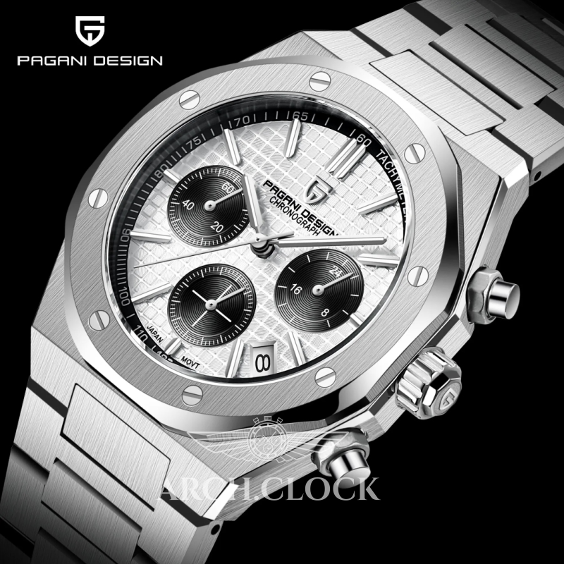 Годинник Pagani Design PD-1707 Silver-Silver, фото 6