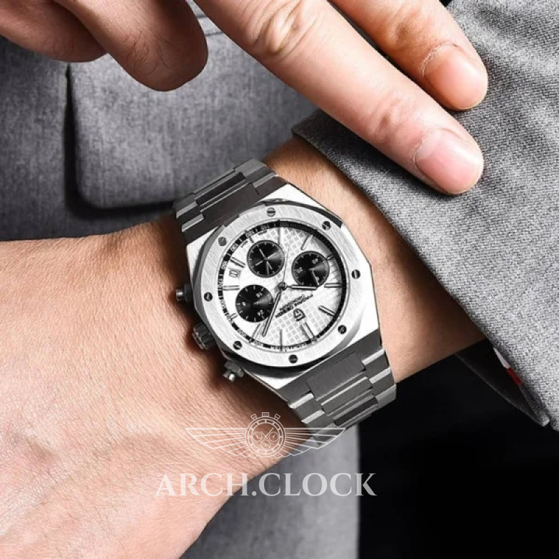 Годинник Pagani Design PD-1707 Silver-Silver, фото 5
