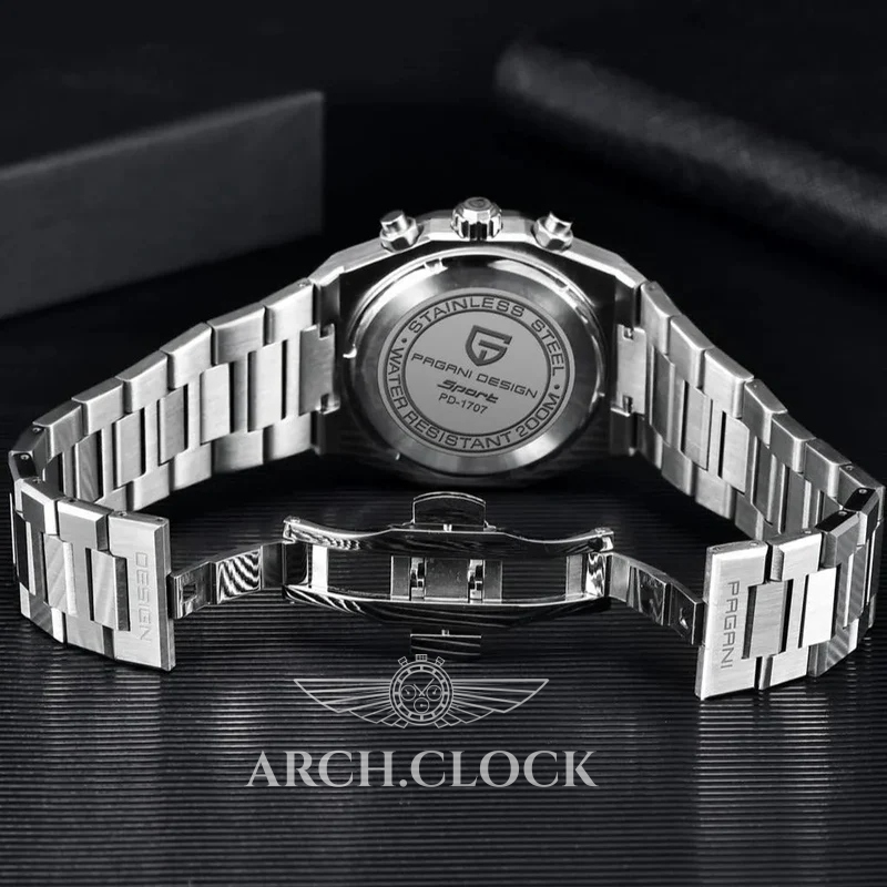 Годинник Pagani Design PD-1707 Silver-Silver, фото 3