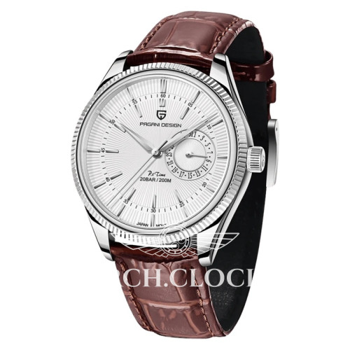 Pagani Design PD-1689 Silver-White-Brown