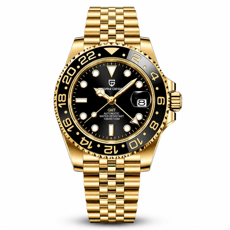 Годинник Pagani Design Submarine GMT Gold PD-1662, фото 1