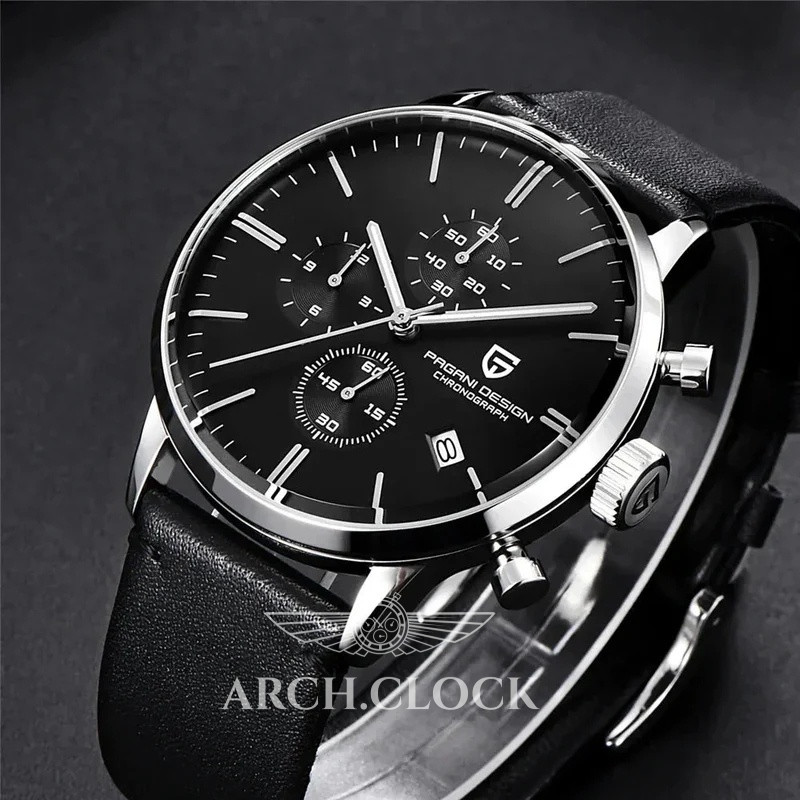Годинник Pagani Design PD-2720 Gold-Black-Black, фото 8